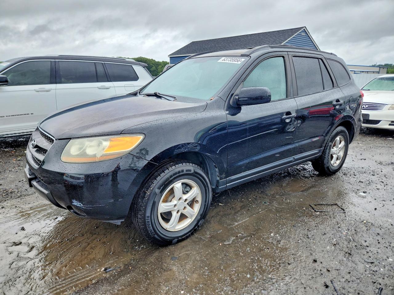 2007 Hyundai Santa Fe GLS, VIN 5NMSG13D67H084036 — Minor dents and scratches