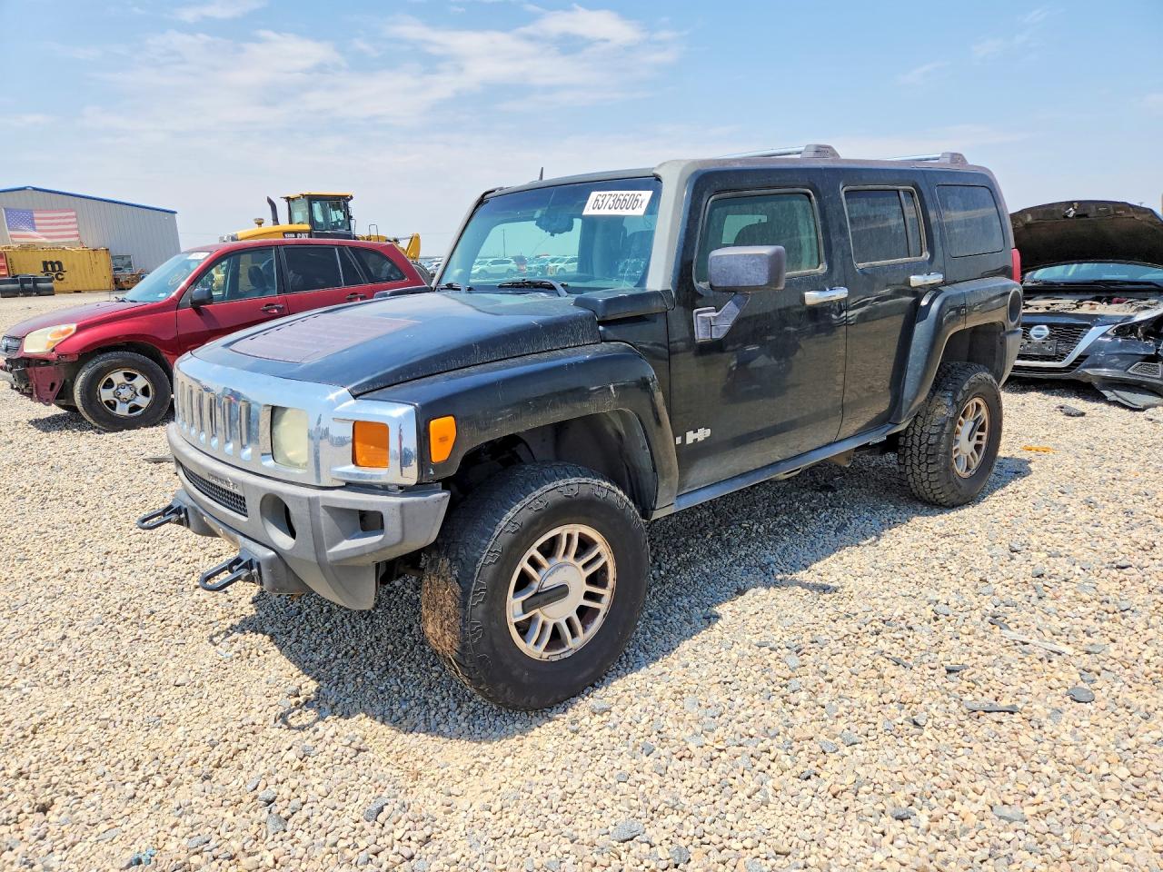 2006 Hummer H3, VIN 5GTDN136268124993 — Hail