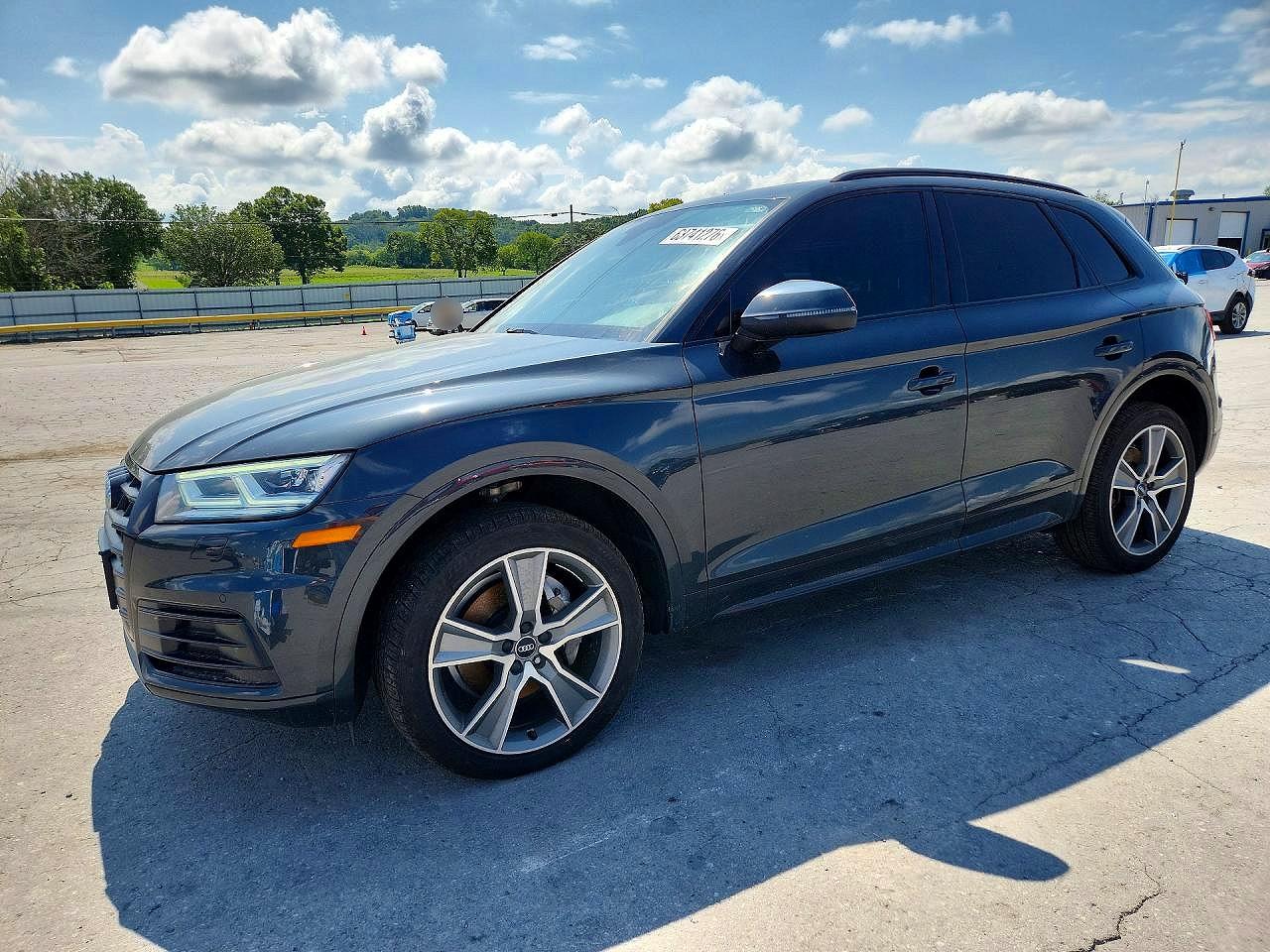 2019 Audi Q5 Premium Plus, VIN WA1BNAFY3K2082515 — Front end
