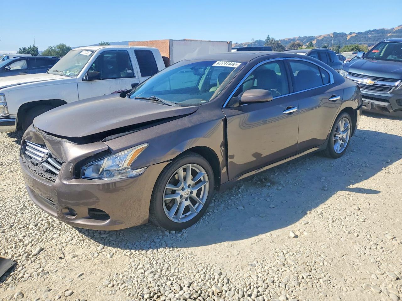 2013 Nissan Maxima SV, VIN 1N4AA5AP6DC800936 — Перед