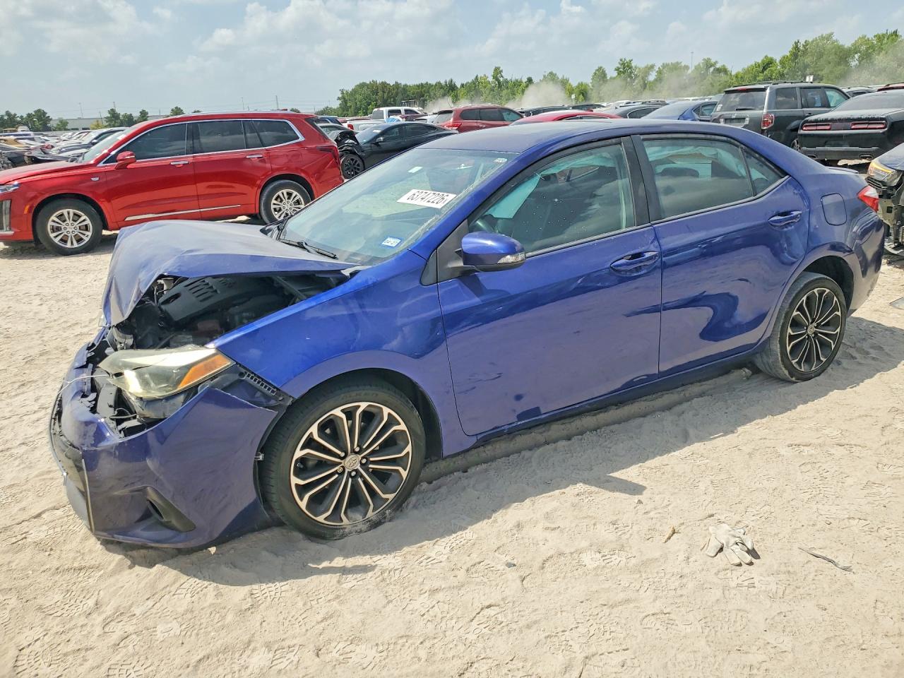 2014 Toyota Corolla S Plus, VIN 5YFBURHE4EP088534 — Front end