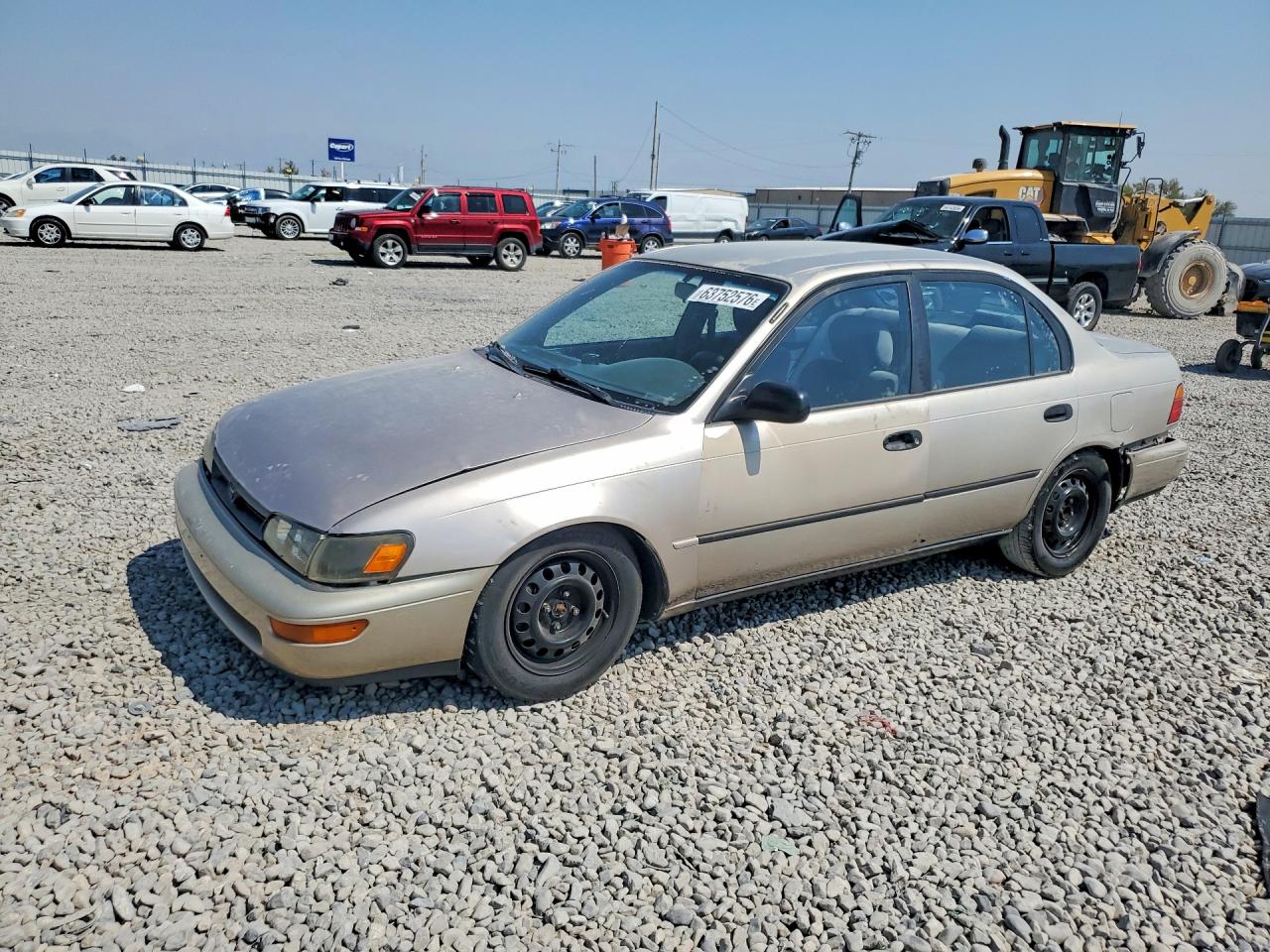 1994 Toyota Corolla Deluxe, VIN 1NXAE09B6RZ204099 — Rear end