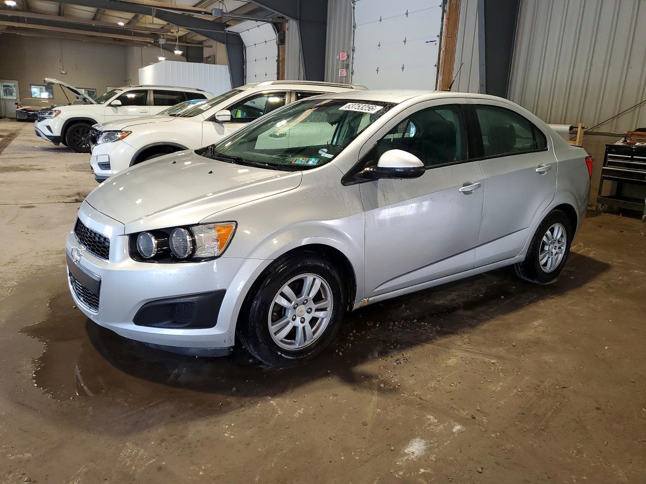 2012 Chevrolet Sonic LS, VIN 1G1JA5SH4C4173186 — Rear end
