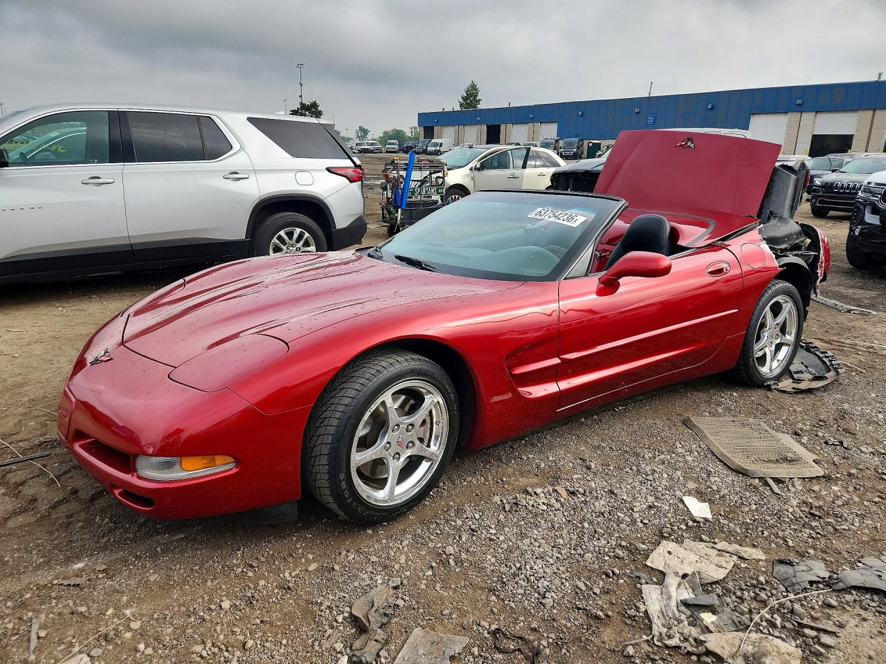 1999 Chevrolet Corvette, VIN 1G1YY32GXX5106923 — Зад