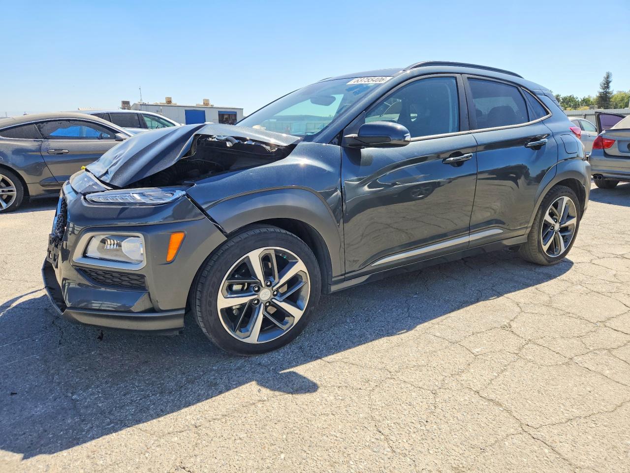 2020 Hyundai Kona Ultimate, VIN KM8K53A5XLU513545 — Front end