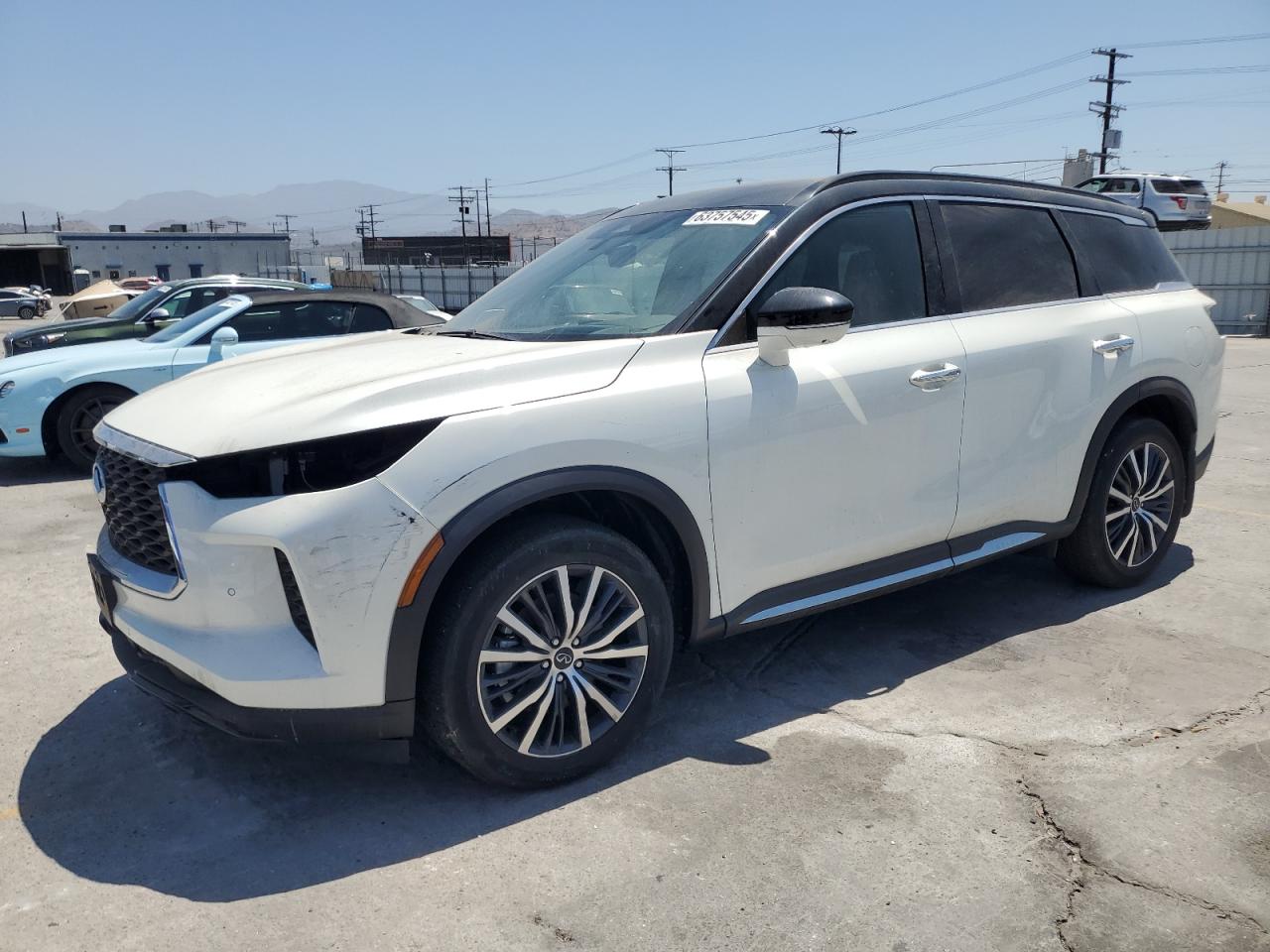 2024 Infiniti QX60 Autograph, VIN 5N1DL1HU8RC352157 — Partial repair