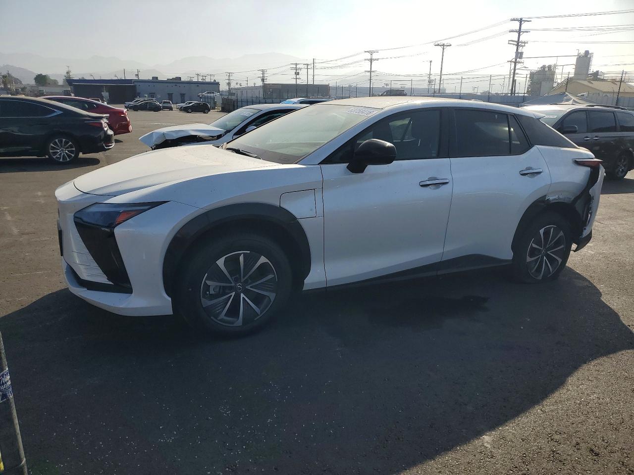 2024 Lexus RZ 300e Premium, VIN JTJABABB0RA000670 — Rear end