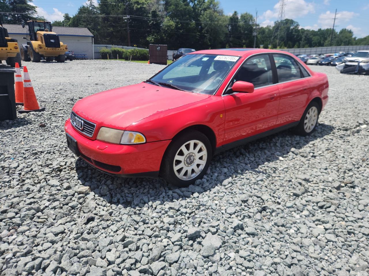 1999 Audi A4, VIN WAUED28D2XA044600 — Бок