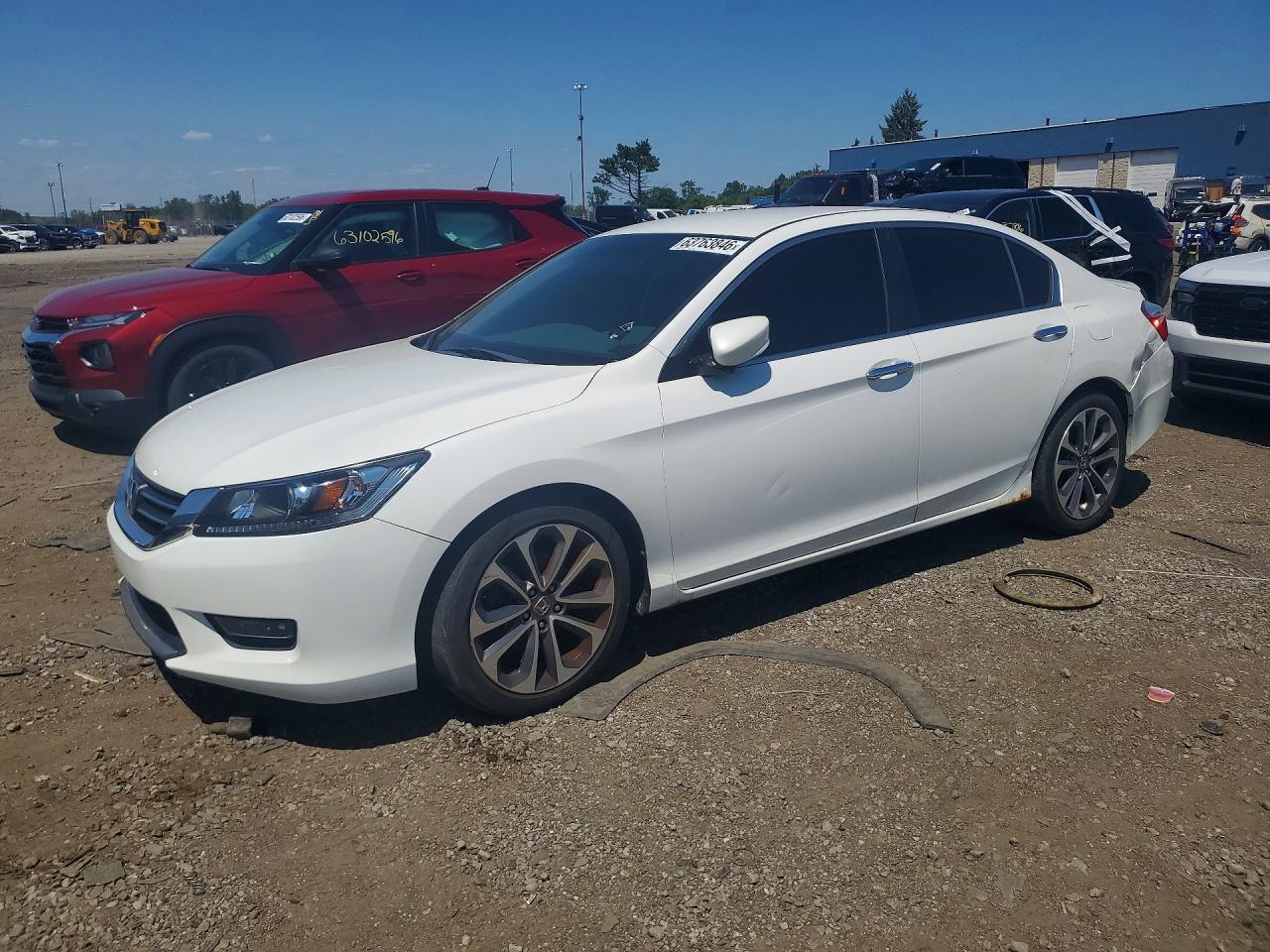 2015 Honda Accord Sport, VIN 1HGCR2F51FA151175 — Зад