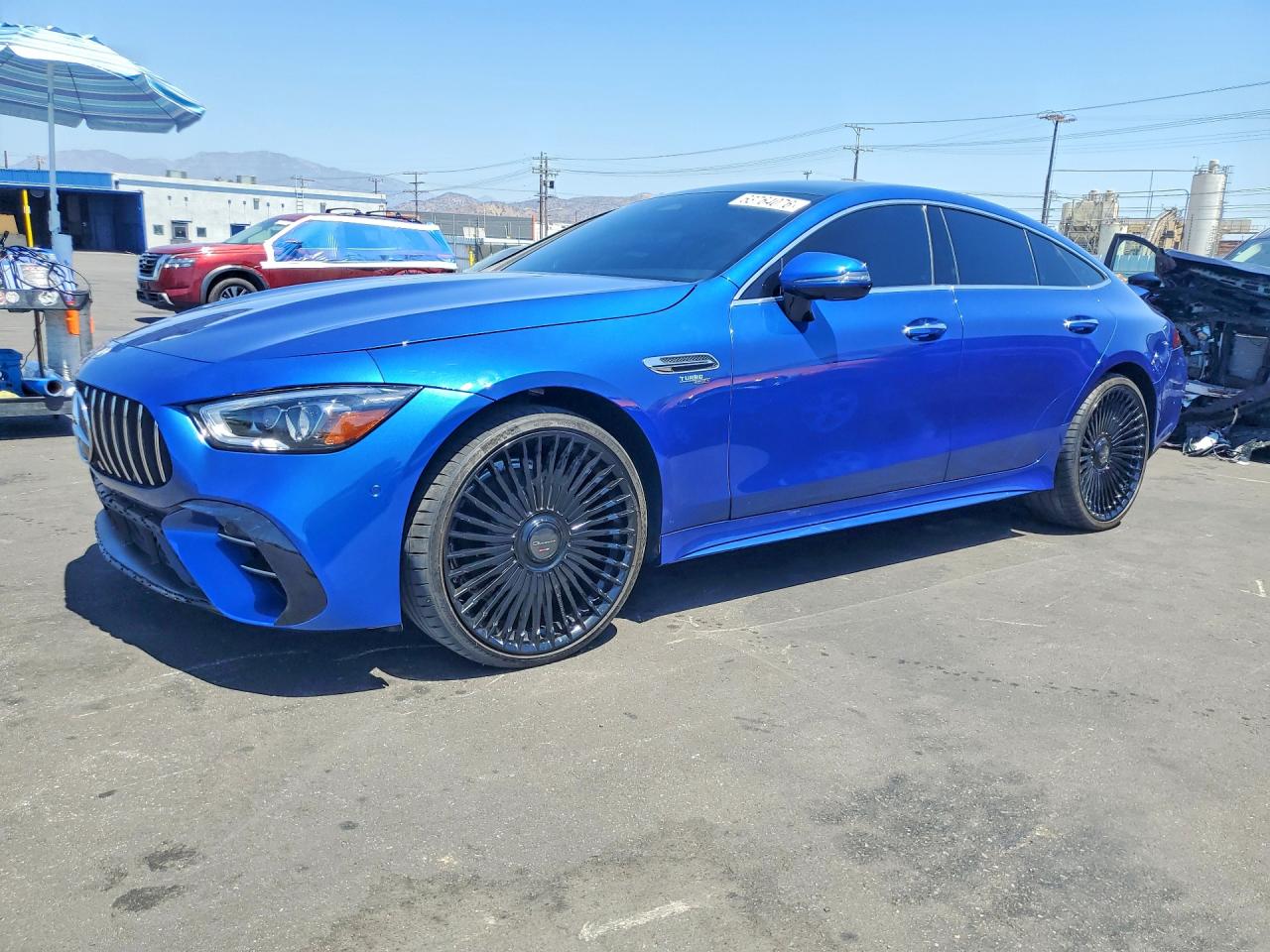 2024 Mercedes-Benz AMG GT 43, VIN W1K7X5KB1RV002366 — Front end