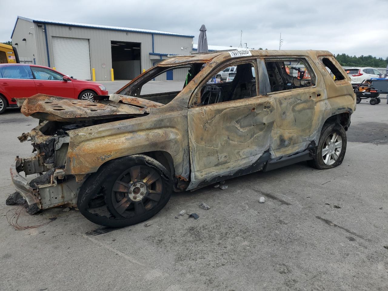 2011 GMC Terrain SLE-2, VIN 2CTALSEC9B6392470 — Burn
