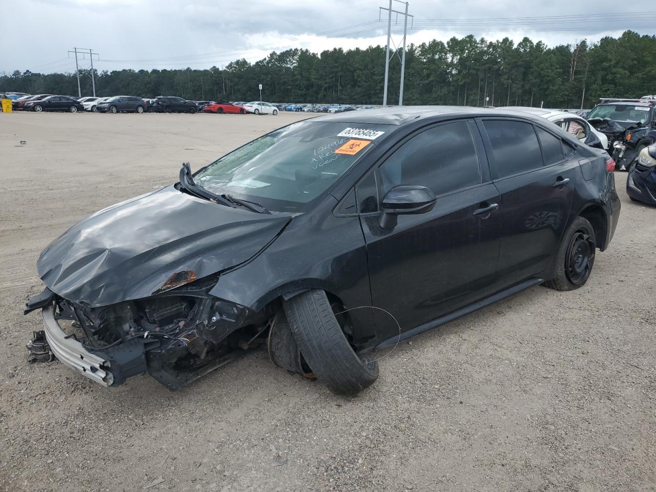 2021 Toyota Corolla LE, VIN JTDEPMAE9MJ124965 — All over