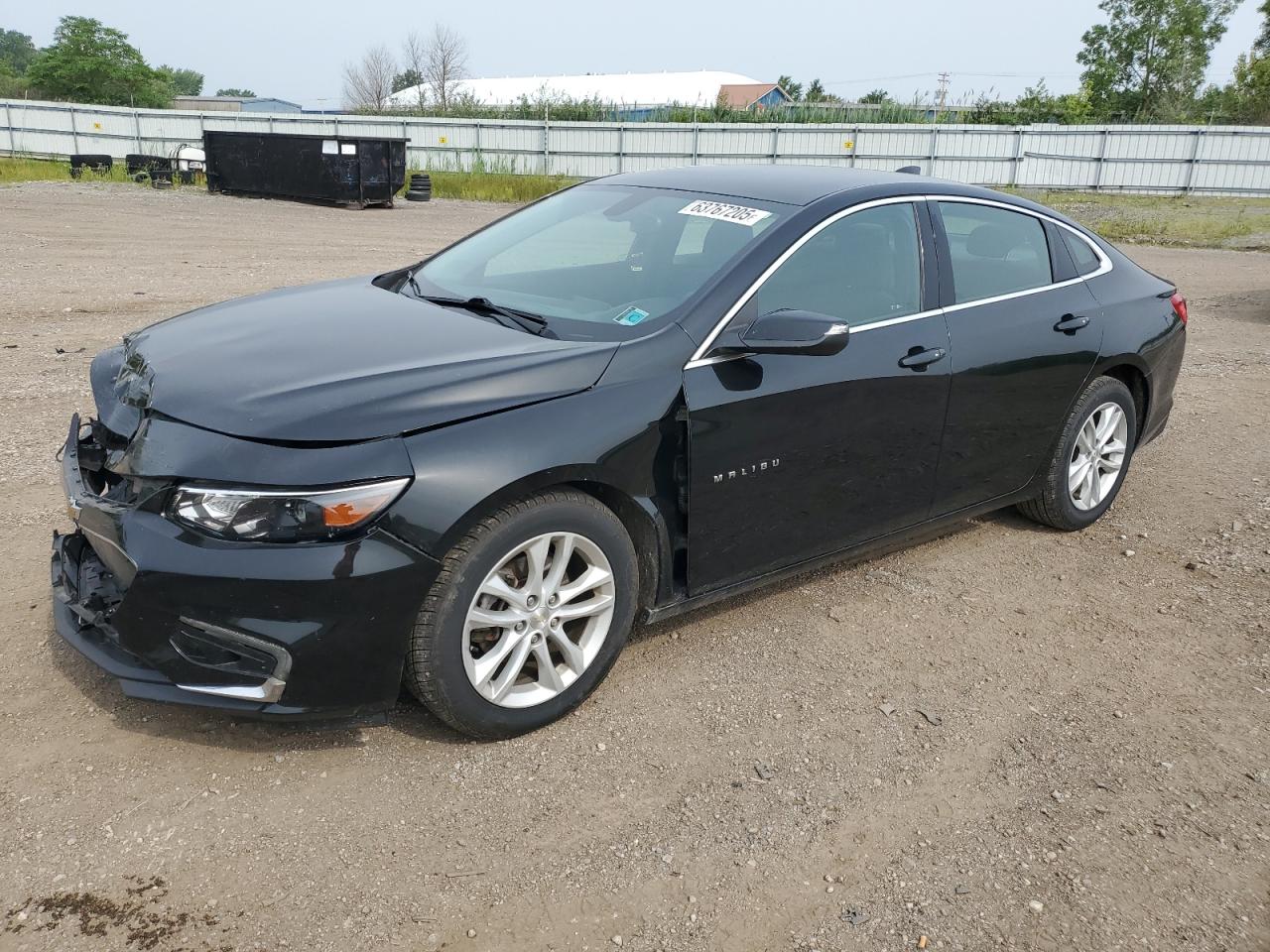 2017 Chevrolet Malibu LT, VIN 1G1ZE5ST3HF204385 — Front end