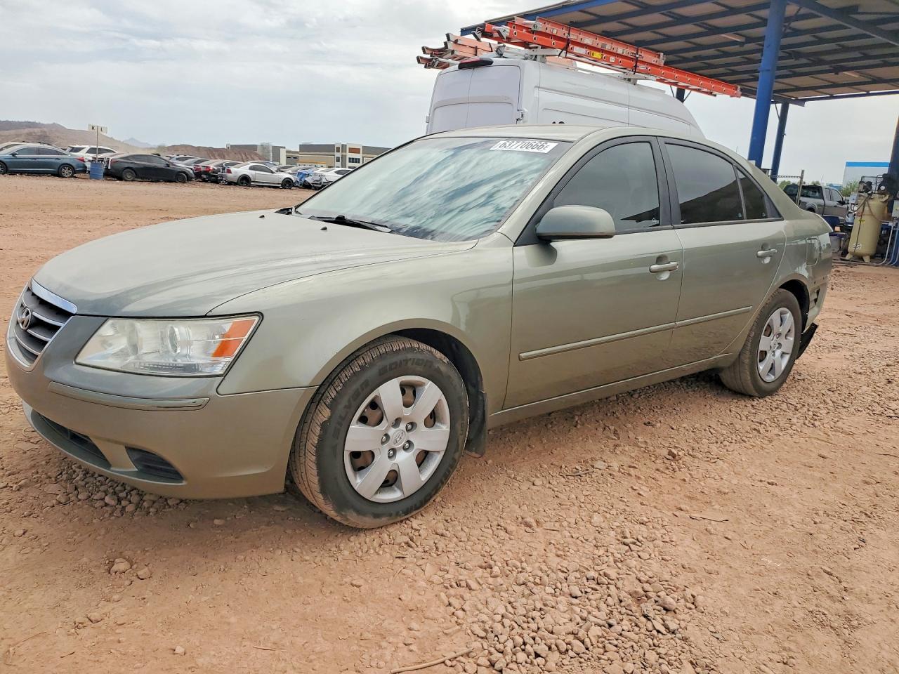 2010 Hyundai Sonata GLS, VIN 5NPET4AC5AH612969 — Зад