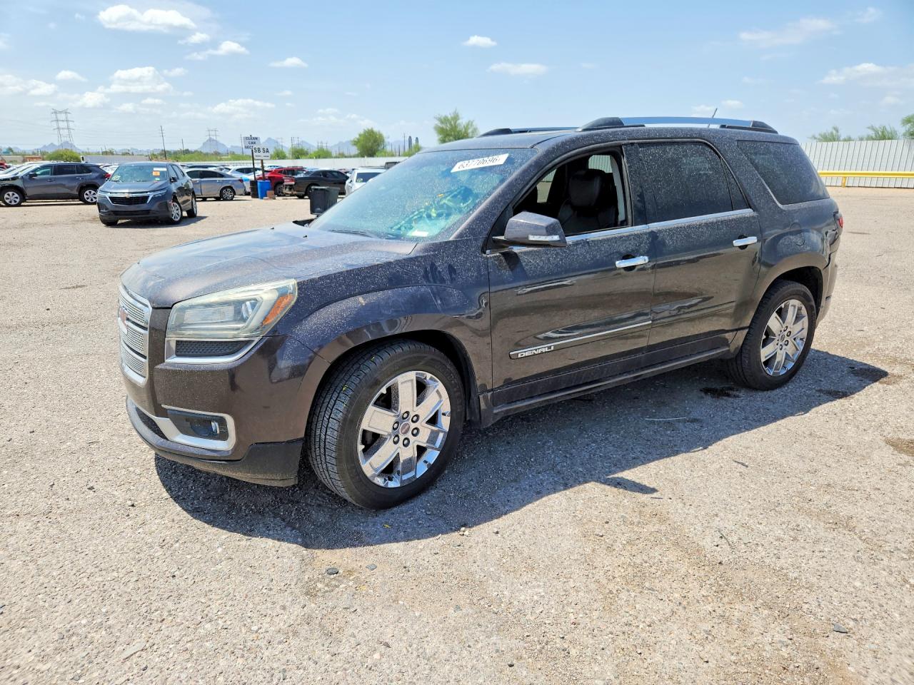 2014 GMC Acadia Denali, VIN 1GKKRTKD7EJ140374 — Front end