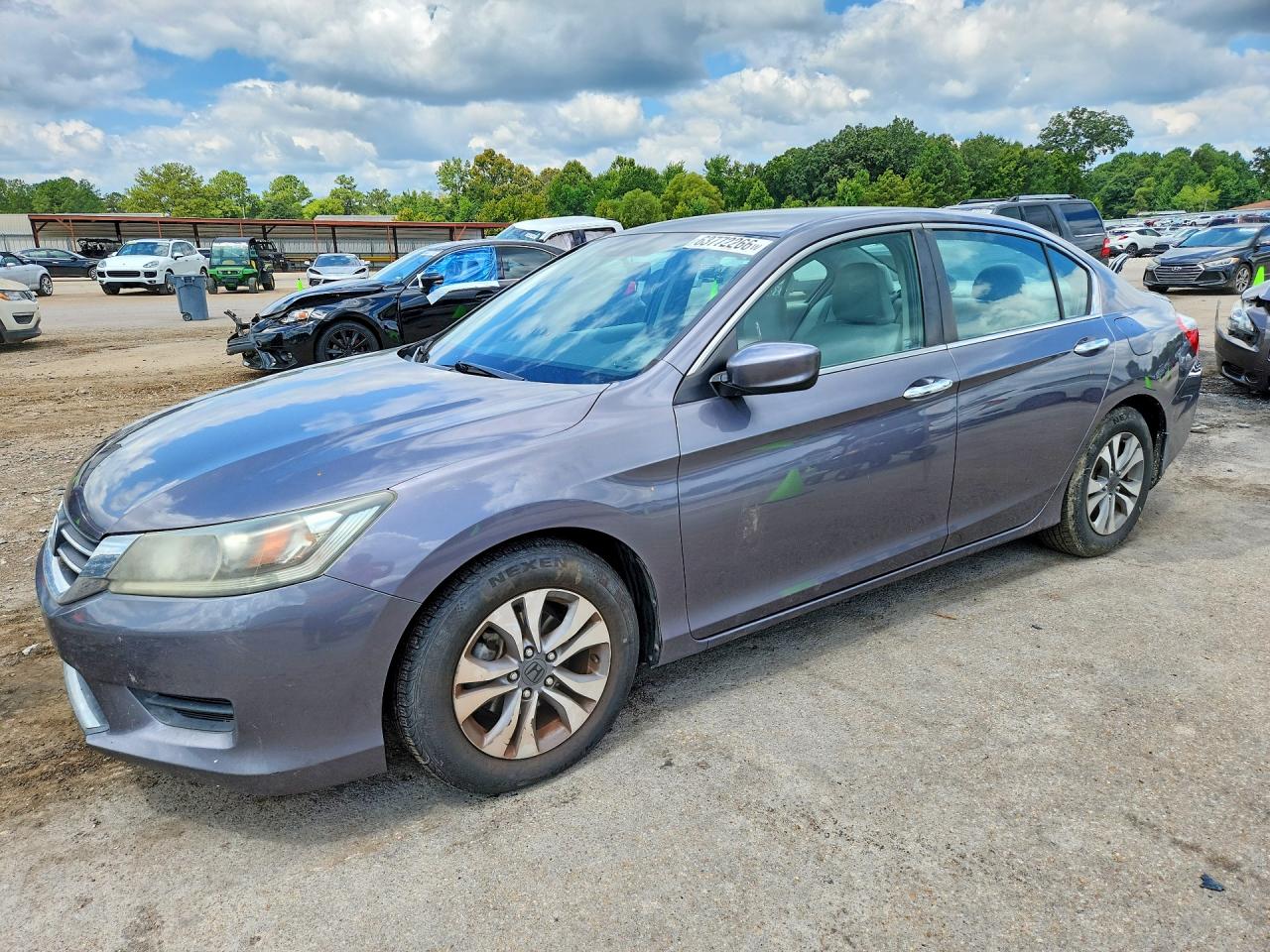 2014 Honda Accord LX, VIN 1HGCR2F38EA265574 — Undercarriage