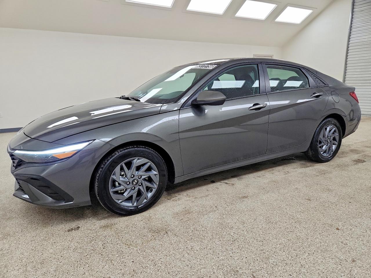 2026 Hyundai Elantra Blue, VIN KMHLM4DJ0TU196879 — Hail
