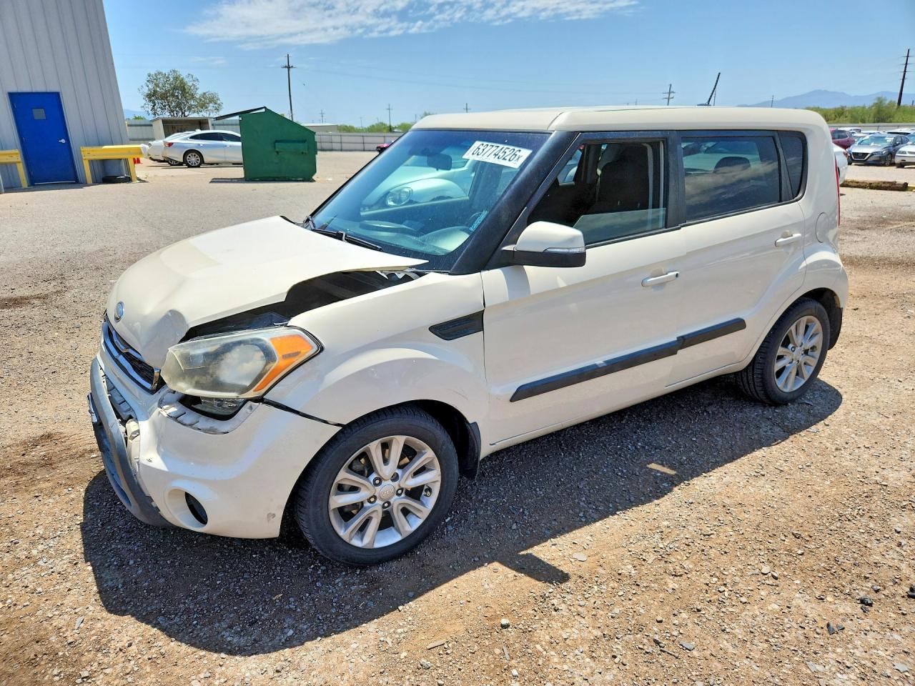 2013 Kia Soul +, VIN KNDJT2A6XD7758001 — Front end