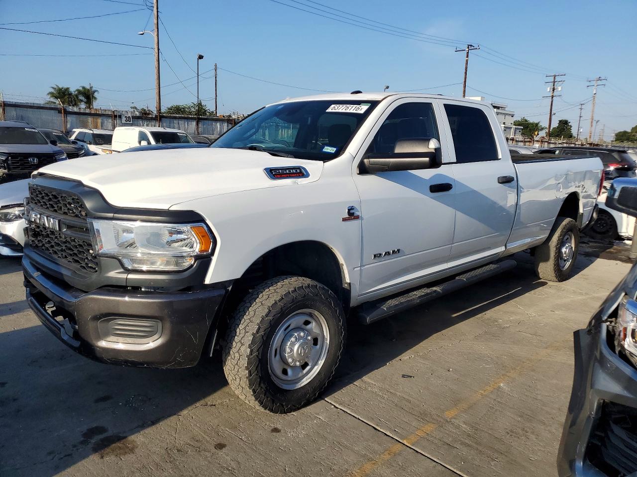 2021 Ram 2500 Tradesman, VIN 3C6UR5HL9MG601595 — Front end