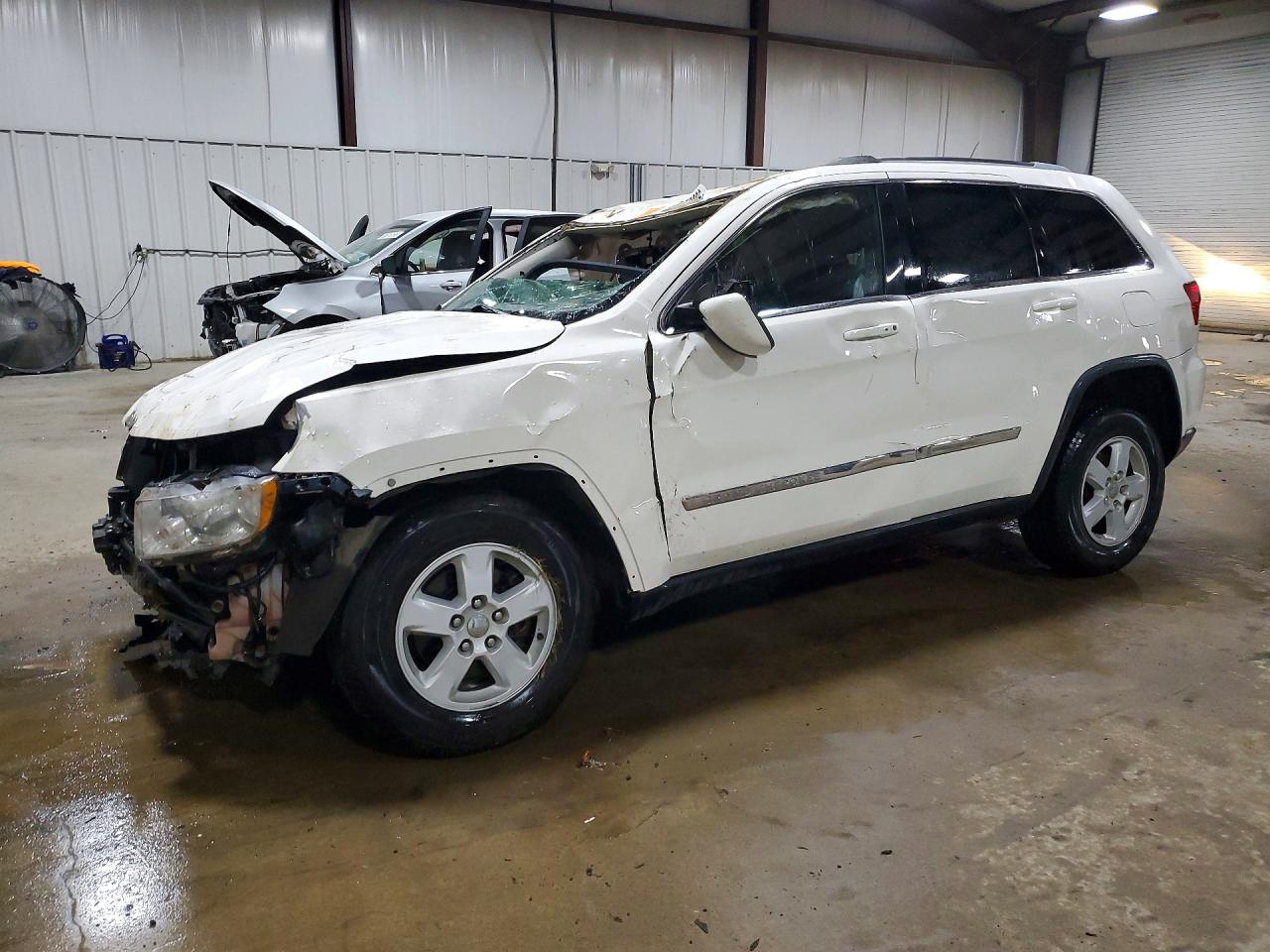 2012 Jeep Grand Cherokee Laredo, VIN 1C4RJFAG5CC128756 — Rollover