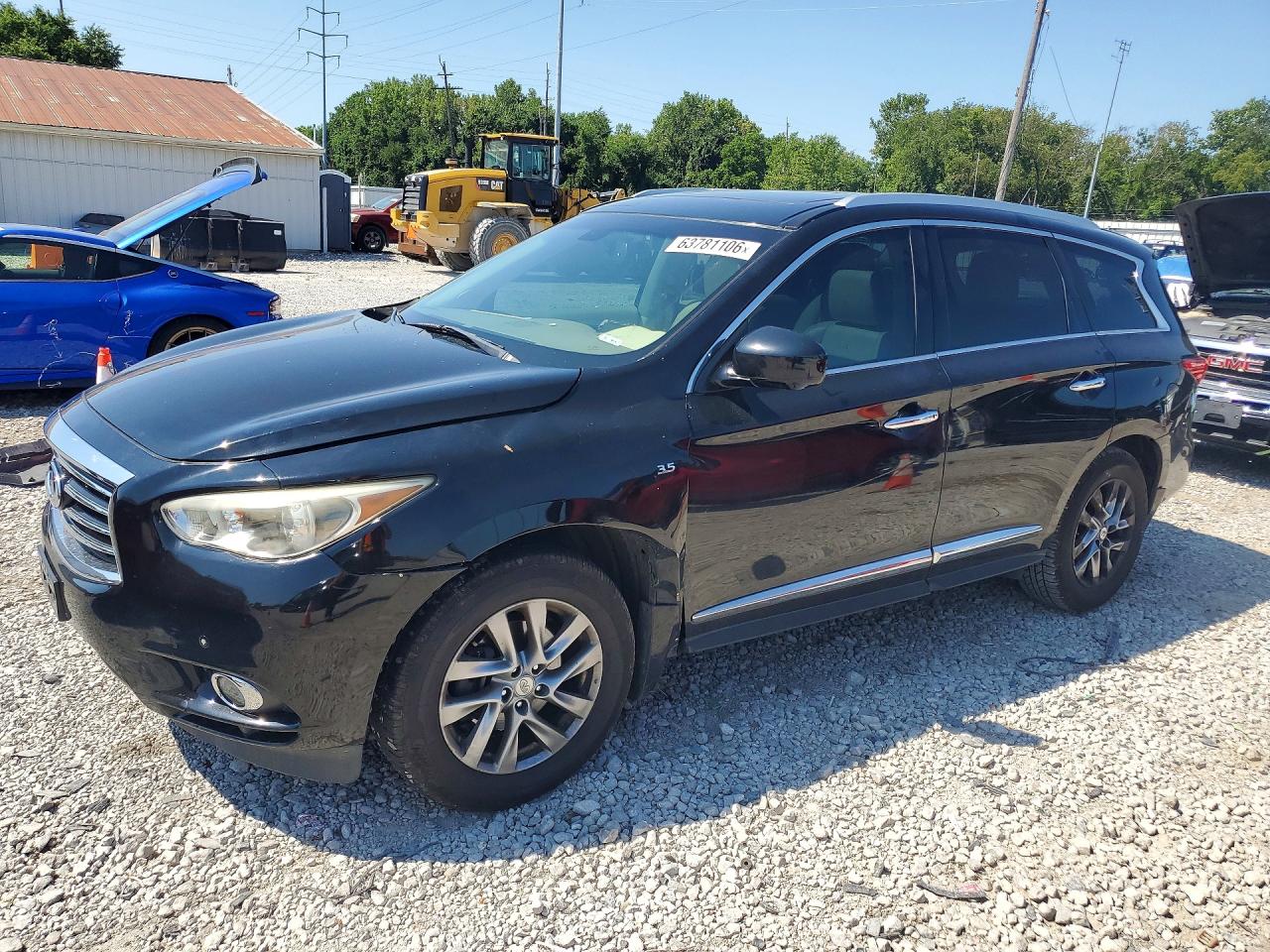 2014 Infiniti QX60, VIN 5N1AL0MMXEC505876 — Механическое