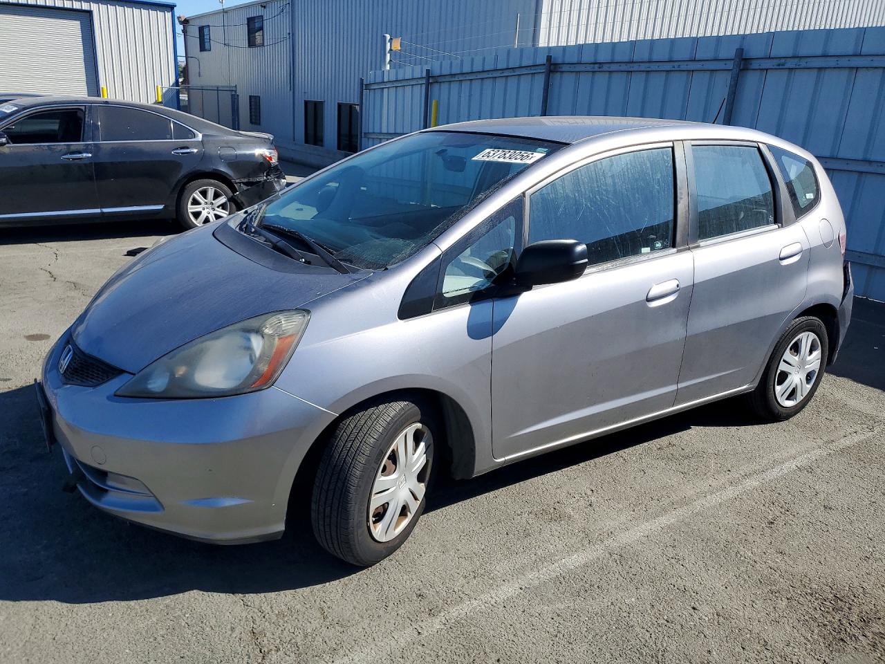 2009 Honda Fit, VIN JHMGE88239S012888 — Rear end