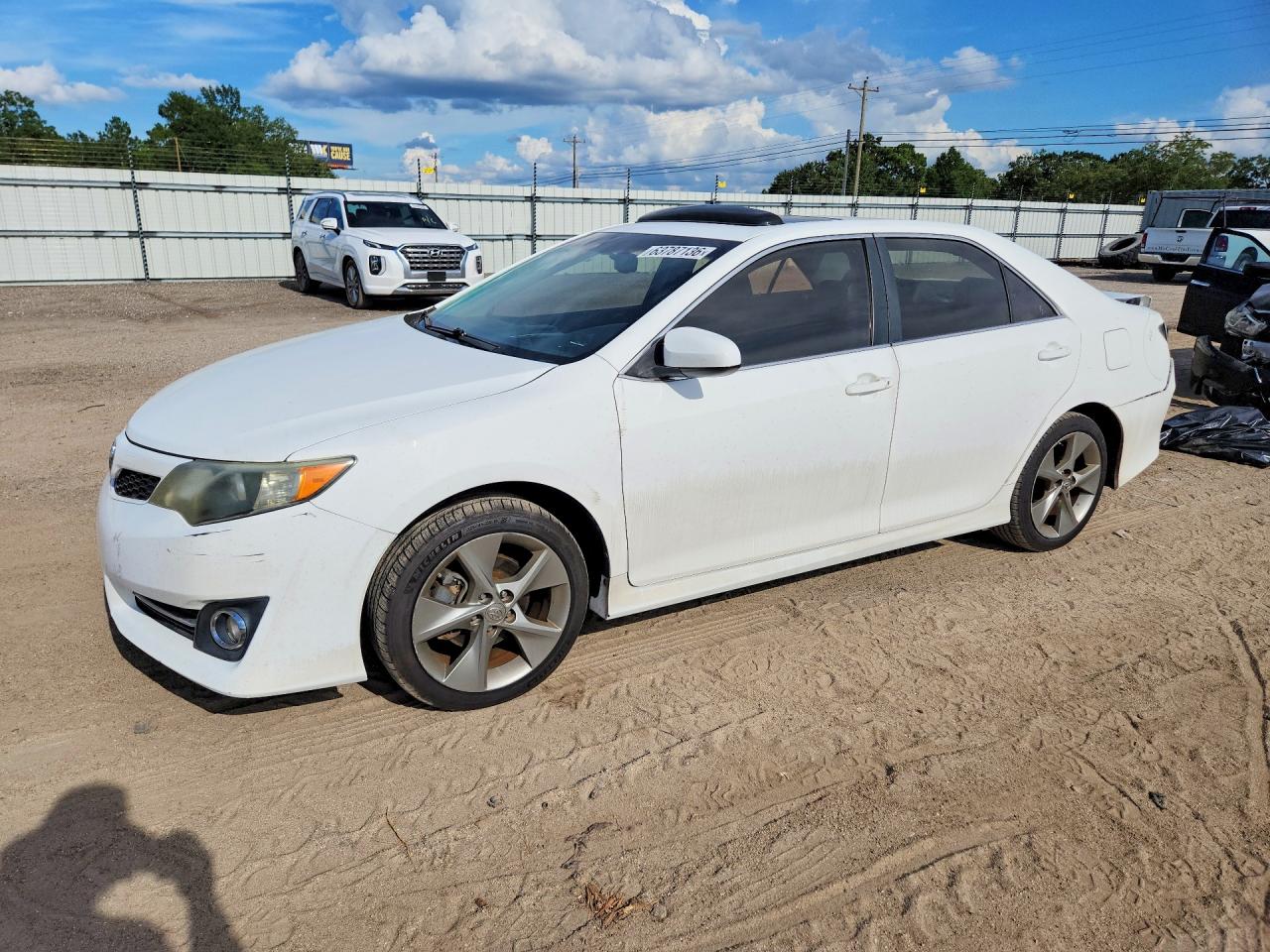 2012 Toyota Camry SE, VIN 4T1BF1FK2CU568779 — Rear end