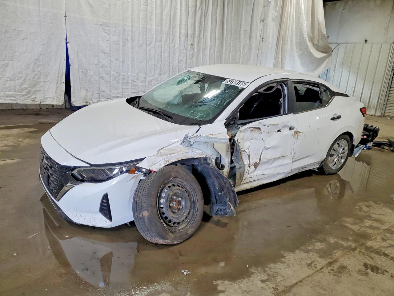 2025 Nissan Sentra S, VIN 3N1AB8BV0SY406572 — Front end
