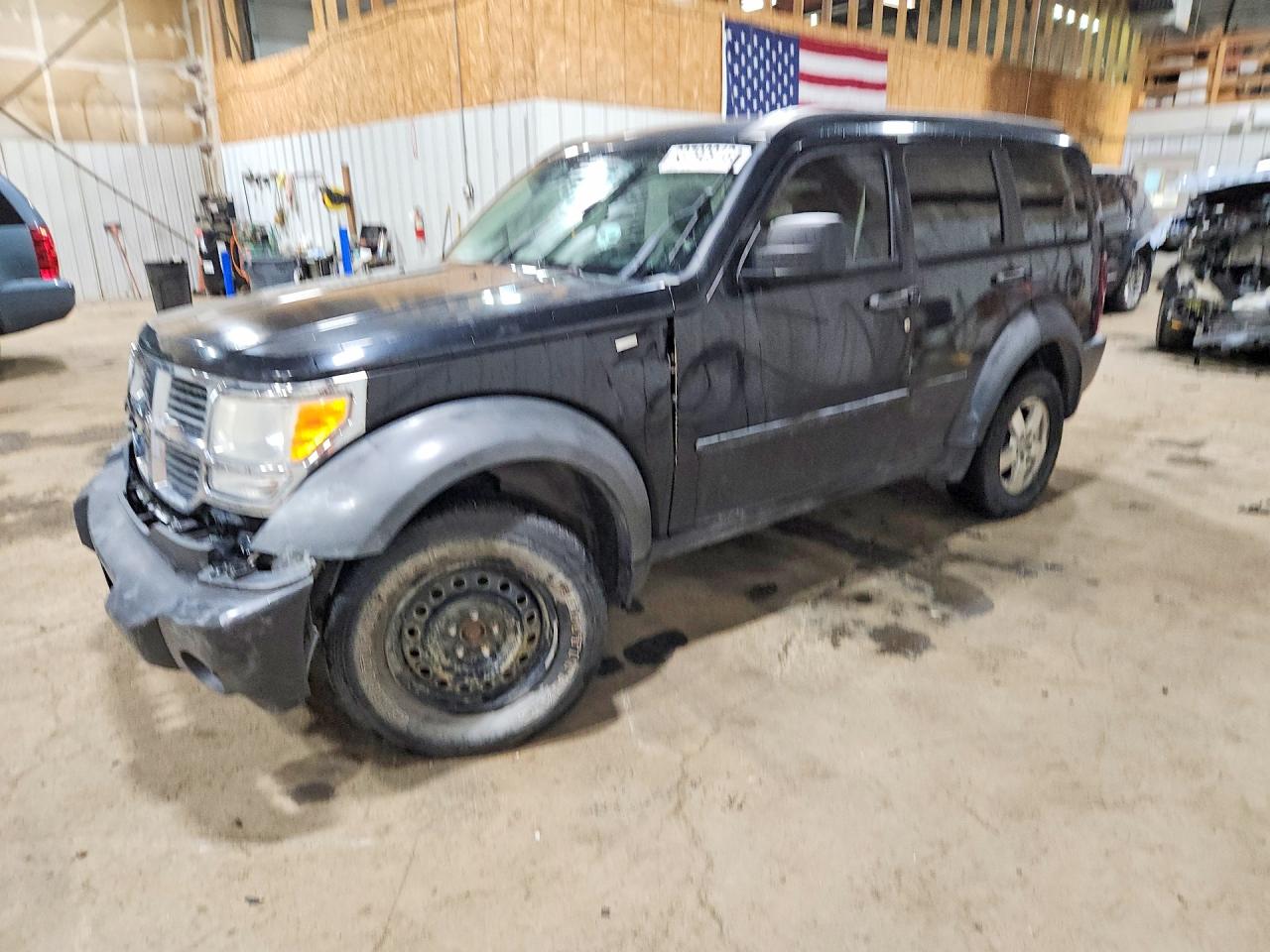 2007 Dodge Nitro SXT, VIN 1D8GU28K07W639007 — Front end
