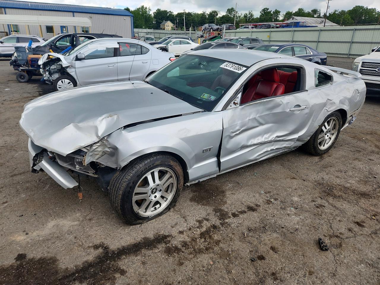 2006 Ford Mustang GT Deluxe, VIN 1ZVFT82HX65114227 — Rollover