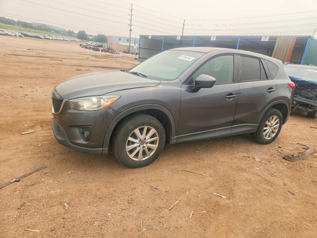 2015 Mazda CX-5 Touring, VIN JM3KE4CY3F0436232 — Перед