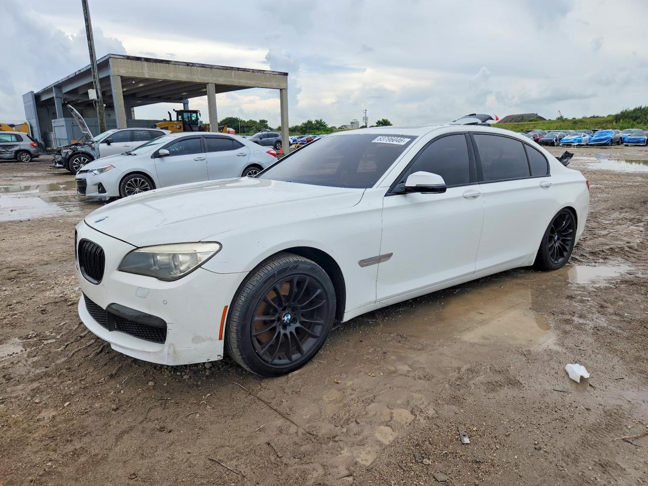 2013 BMW 7 Series 750Li, VIN WBAYE8C54DD133463 — Stripped