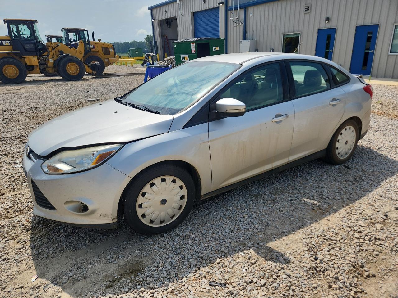 2014 Ford Focus SE, VIN 1FADP3F27EL121305 — Rear end