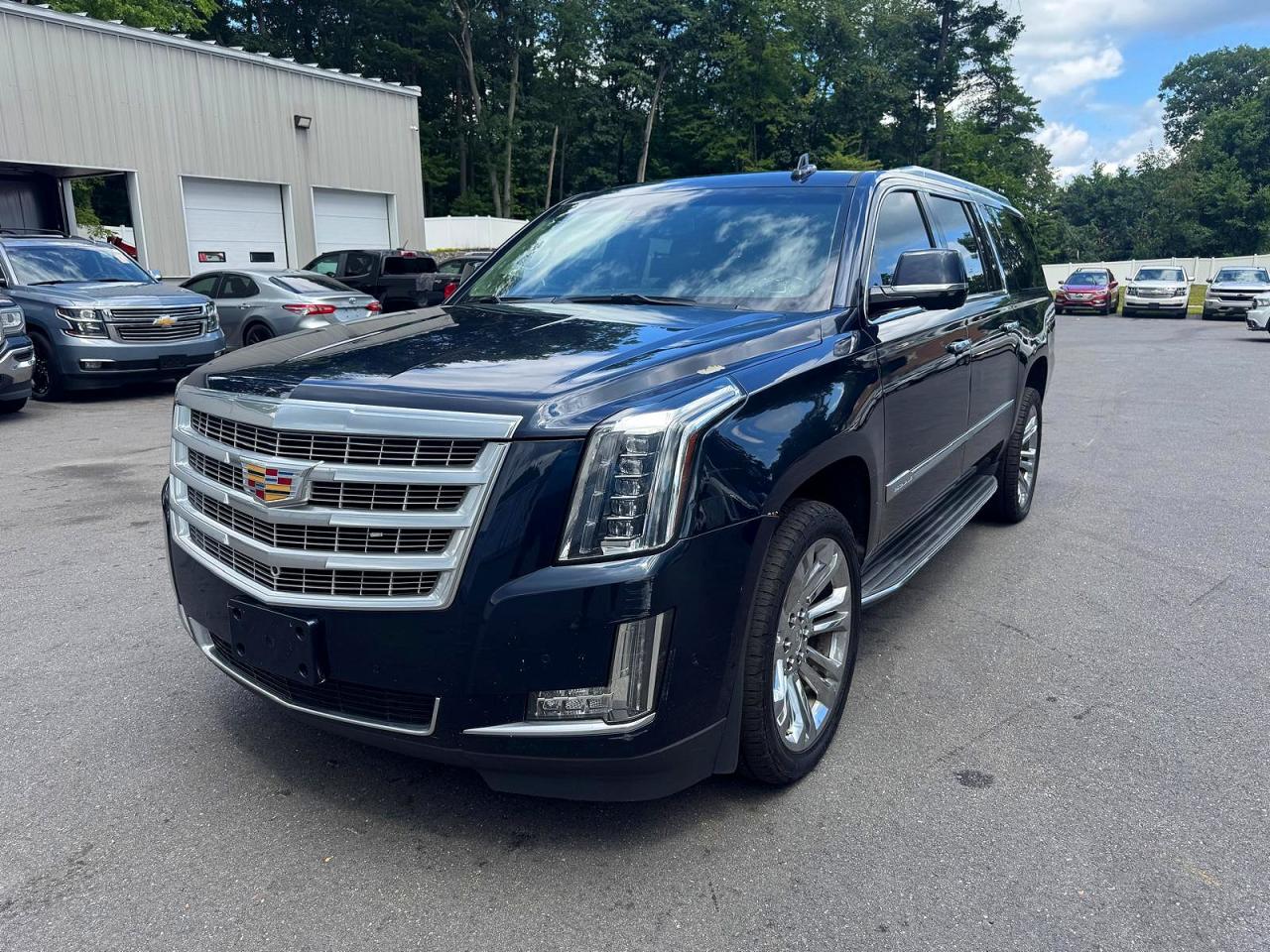 2019 Cadillac Escalade ESV Luxury, VIN 1GYS4HKJ1KR249238 — Minor dents and scratches