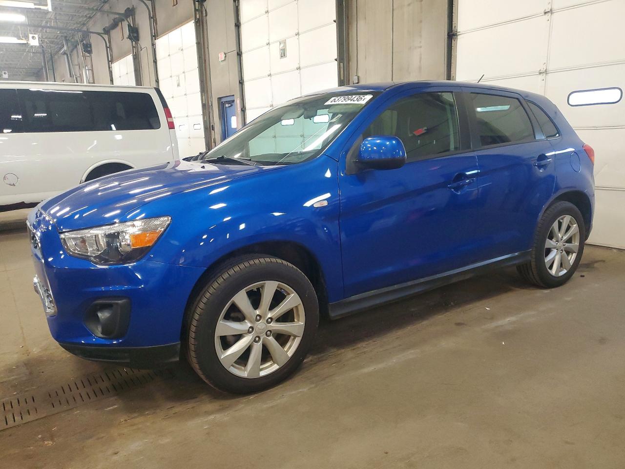 2015 Mitsubishi Outlander ES, VIN 4A4AR3AU5FE052645 — Rear end