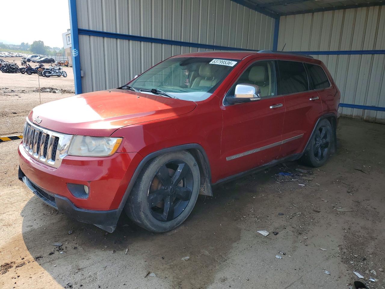 2011 Jeep Grand Cherokee Overland Summit, VIN 1J4RR6GTXBC596925 — Мелкие вмятины и царапины