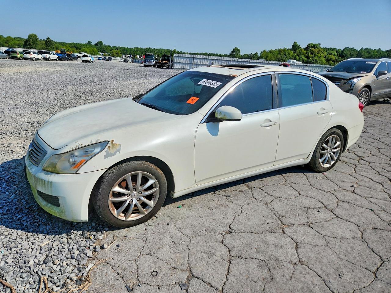 2008 Infiniti G35 Journey, VIN JNKBV61E68M211505 — Вода / потоп