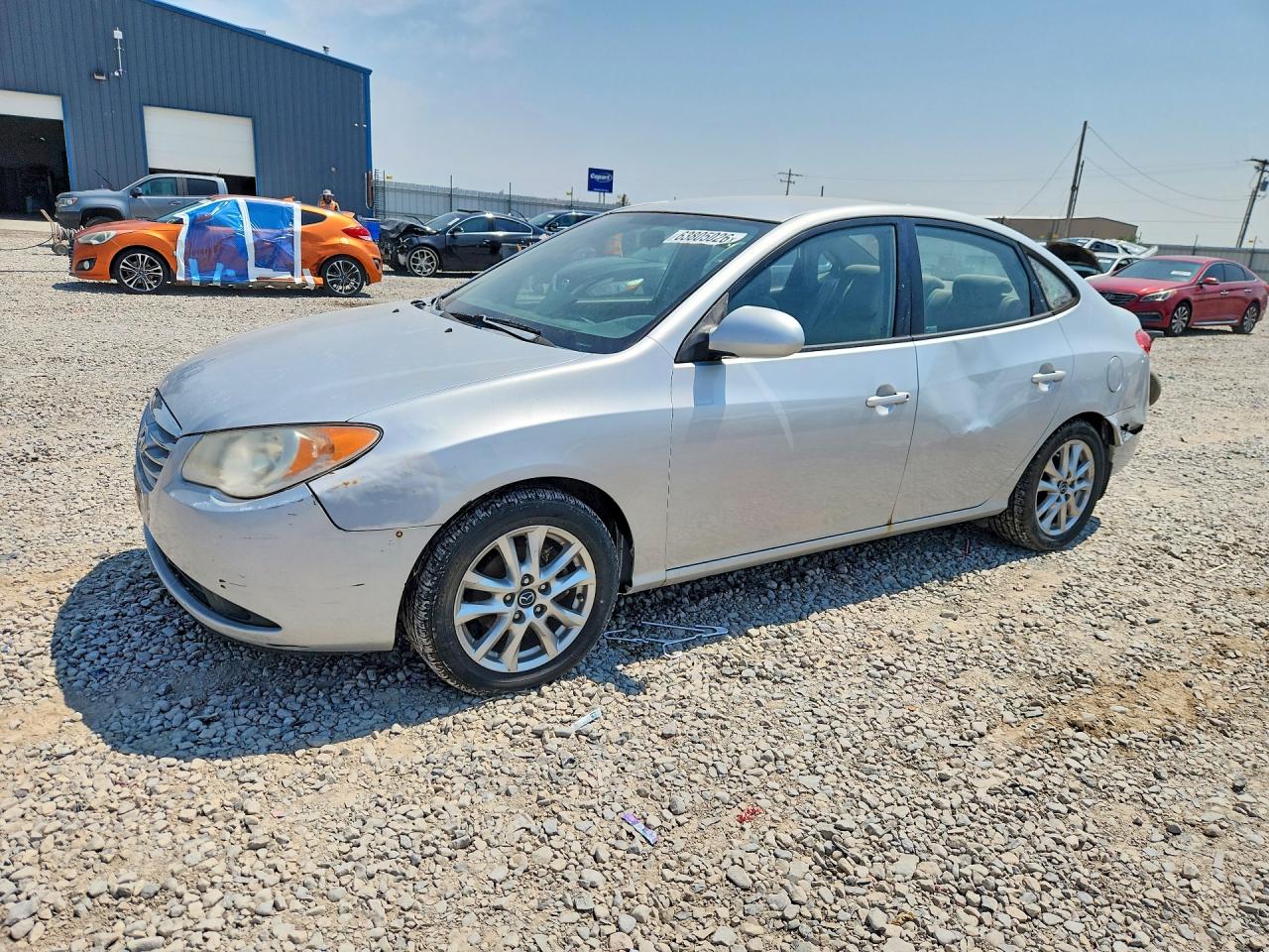 2010 Hyundai Elantra GLS, VIN KMHDU4AD0AU831552 — Front end