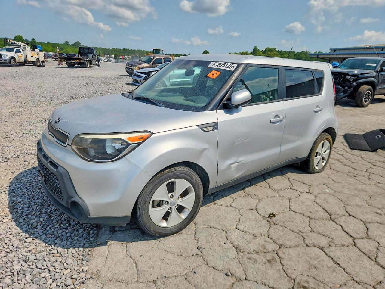 2014 Kia Soul, VIN KNDJN2A24E7720272 — Rear end