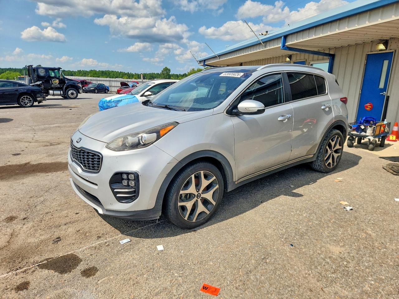 2017 Kia Sportage SX Turbo, VIN KNDPR3A64H7093827 — Minor dents and scratches