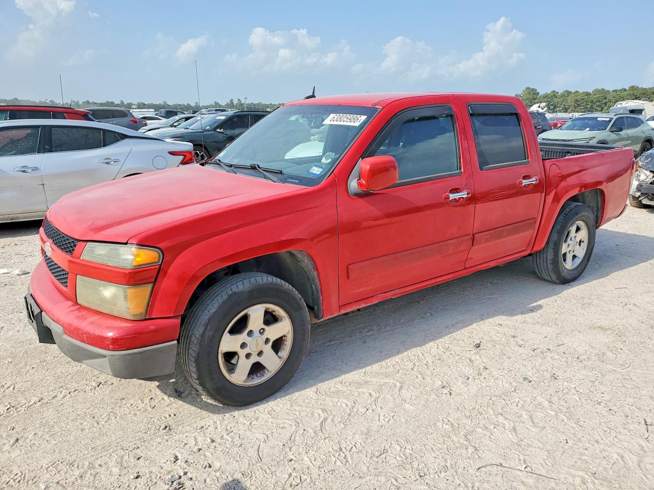 2010 Chevrolet Colorado 1LT, VIN 1GCDSCDEXA8131099 — Normal wear