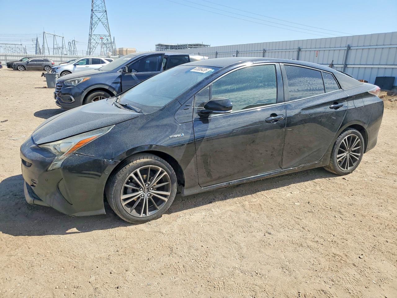 2018 Toyota Prius Two, VIN JTDKBRFU9J3072932 — Front end