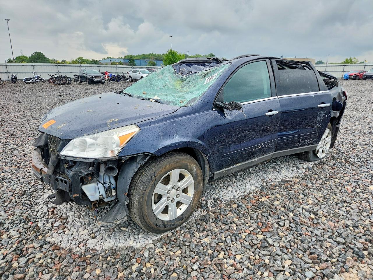 2012 Chevrolet Traverse 1LT, VIN 1GNKRGED8CJ307778 — All over