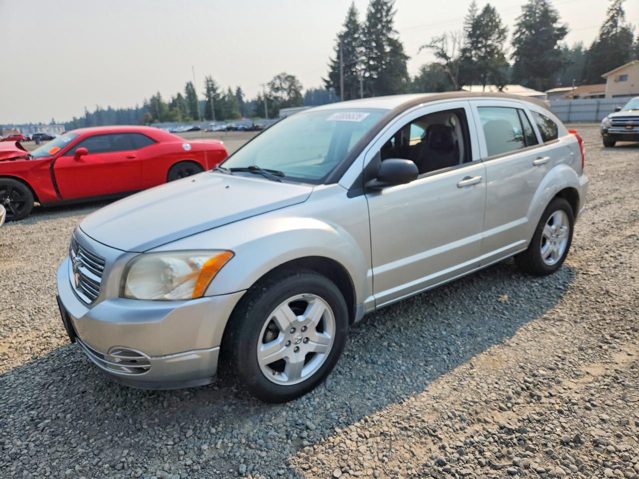 2009 Dodge Caliber SXT, VIN 1B3HB48A89D143707 — Перед