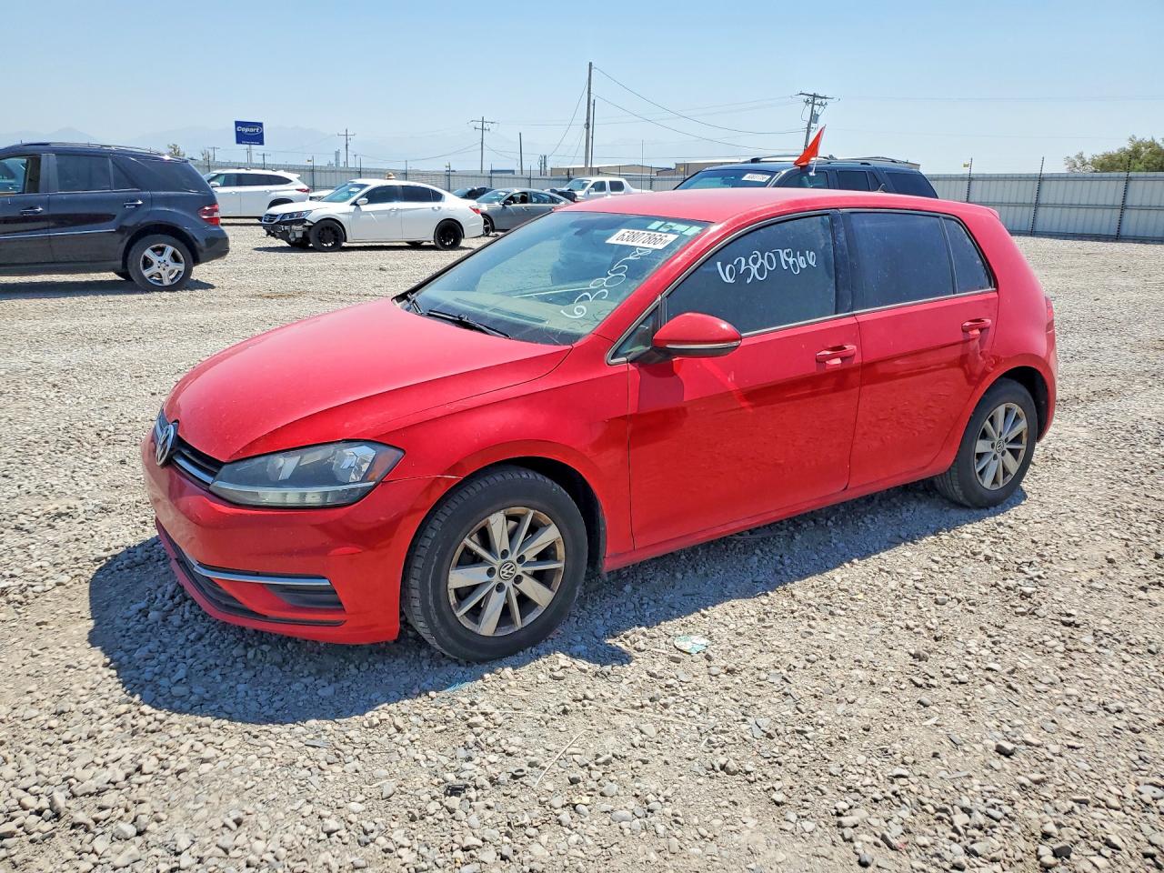 2018 Volkswagen Golf S, VIN 3VWG17AU0JM259959 — Мелкие вмятины и царапины
