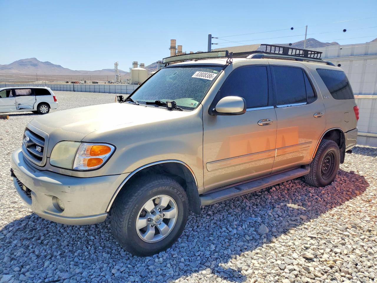 2004 Toyota Sequoia SR5, VIN 5TDZT34A74S231886 — Rear end