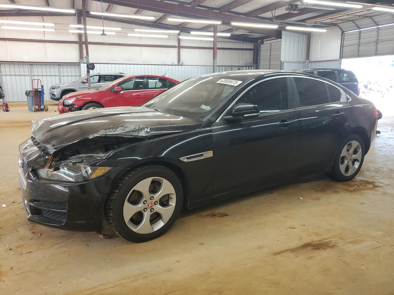 2018 Jaguar XE 25t, VIN SAJAR4FX4JCP21736 — Engine fire