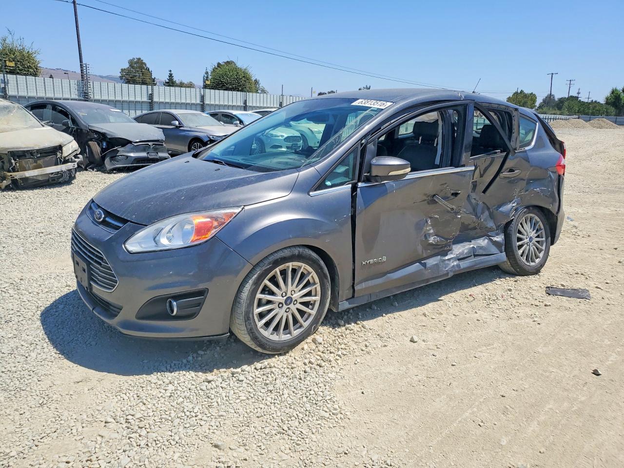 2015 Ford C-Max SEL, VIN 1FADP5BU8FL113430 — Бок