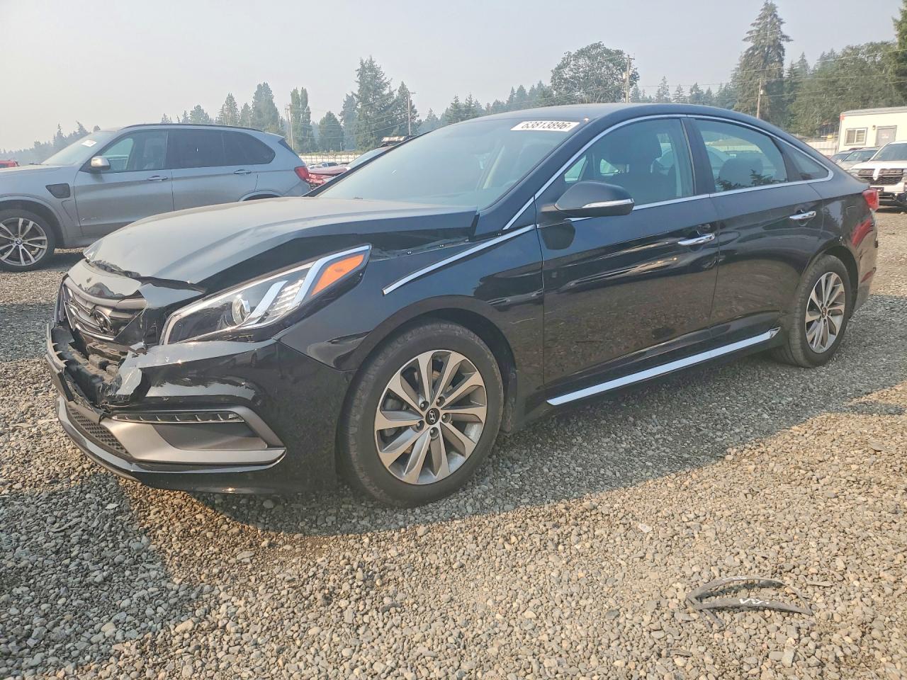 2016 Hyundai Sonata Sport, VIN 5NPE34AF8GH336368 — Front end