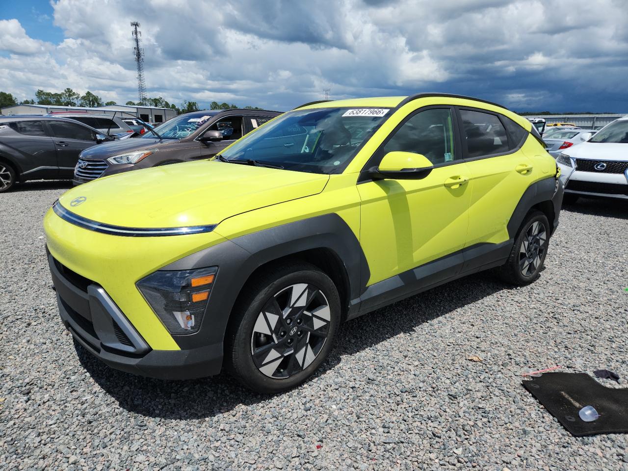 2024 Hyundai Kona SEL, VIN KM8HB3AB7RU104145 — Rear end